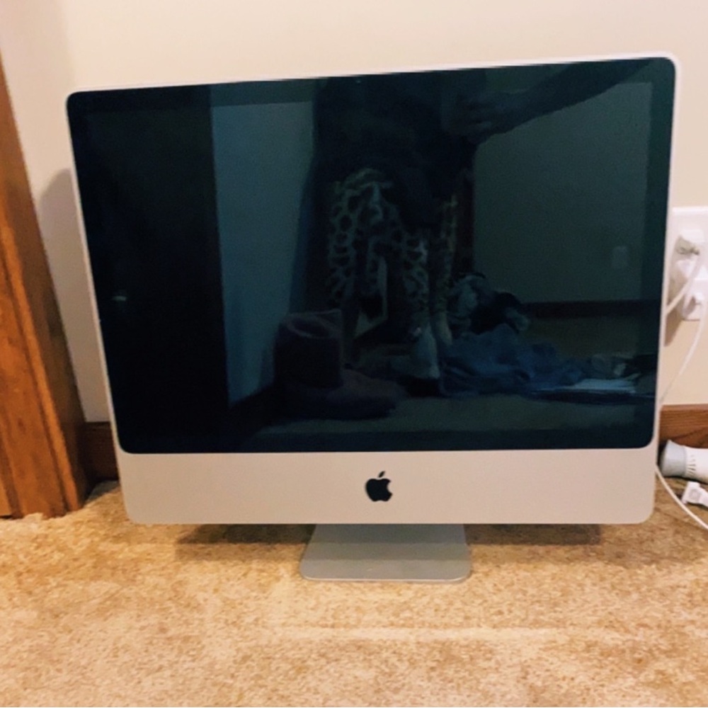 Sleek Silver Desktop Computer